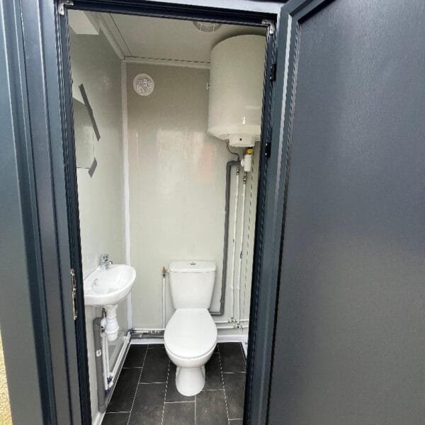 Cabina Sanitaria Modulare DUO – WC e Doccia Separati (2,2×1,2m) - immagine 3