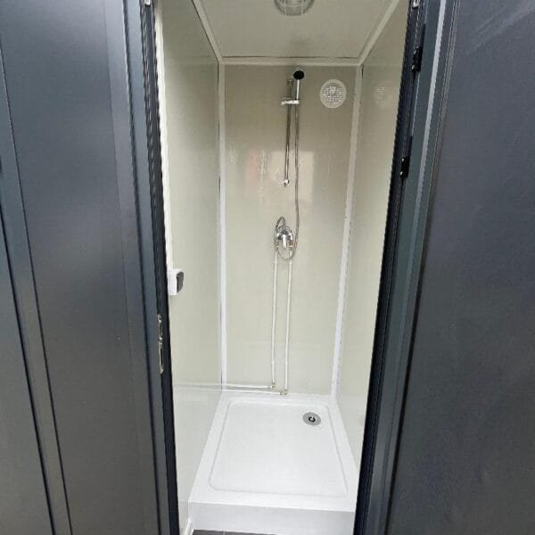 Cabina Sanitaria Modulare DUO – WC e Doccia Separati (2,2×1,2m) - immagine 5