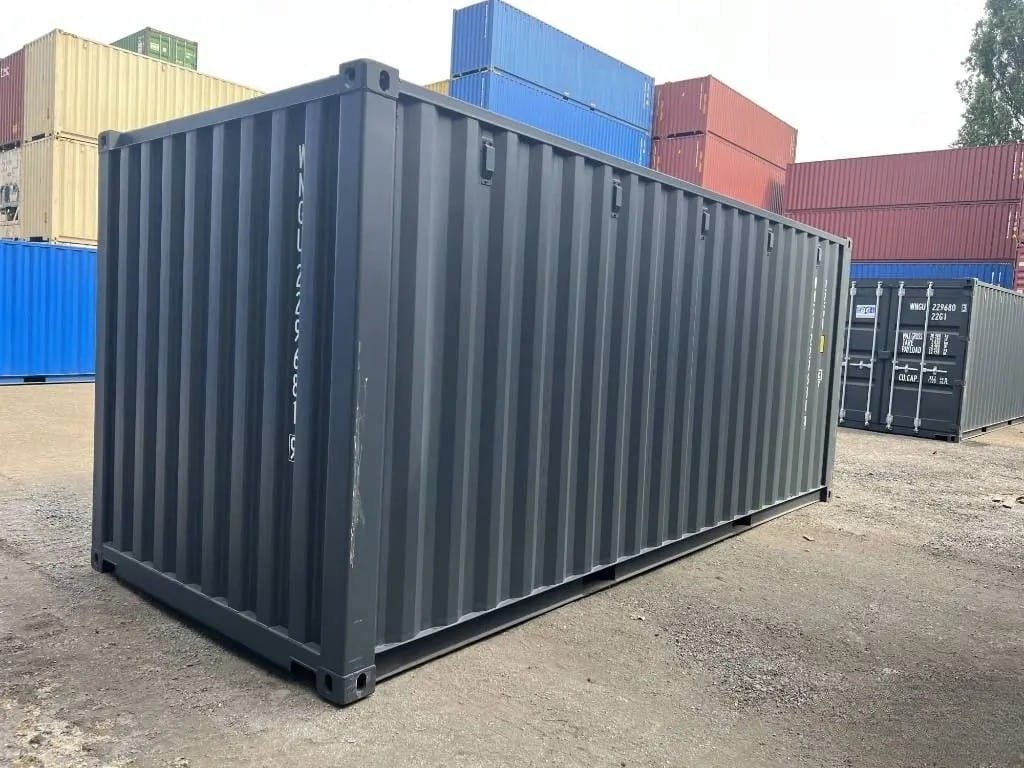 Container 20 Piedi Standard Nuovo (Primo Viaggio) – RAL 7016 - immagine 6