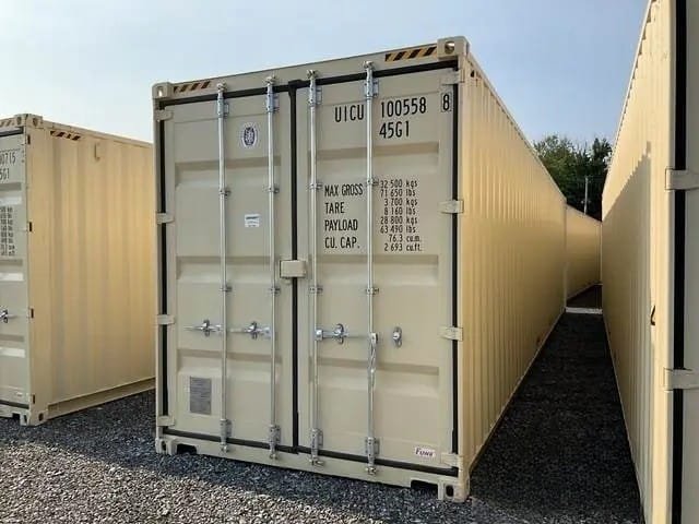 Container Marittimo 40 Piedi High Cube Nuovo (Primo Viaggio) – 40′ x 9.5 - immagine 2