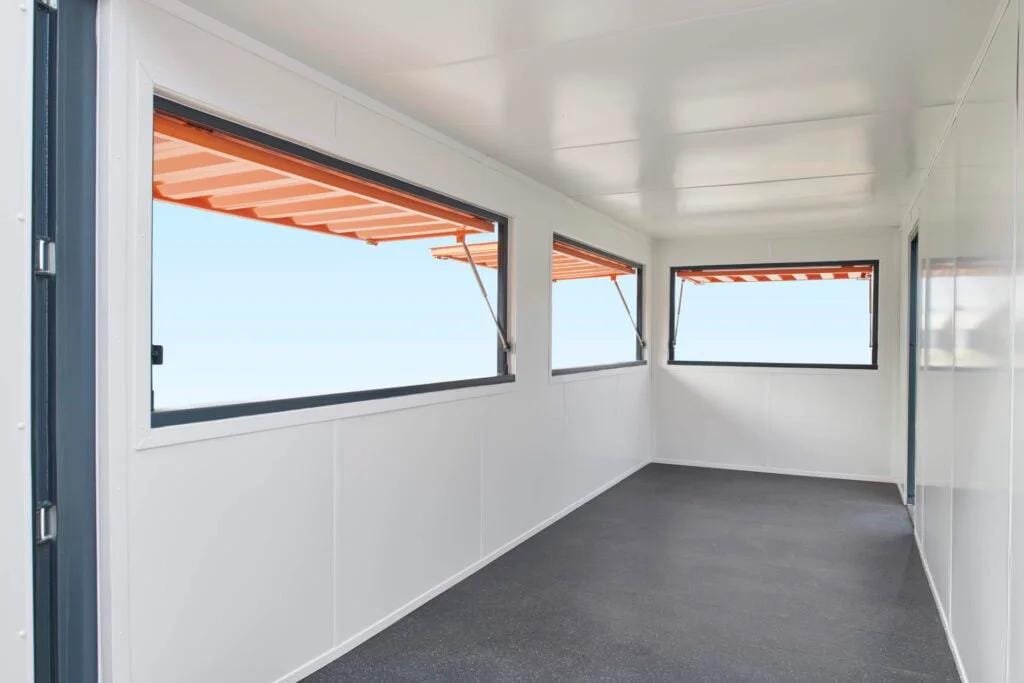 Container Bar/Caffetteria 20′ con 3 Portelloni di Servizio - immagine 6