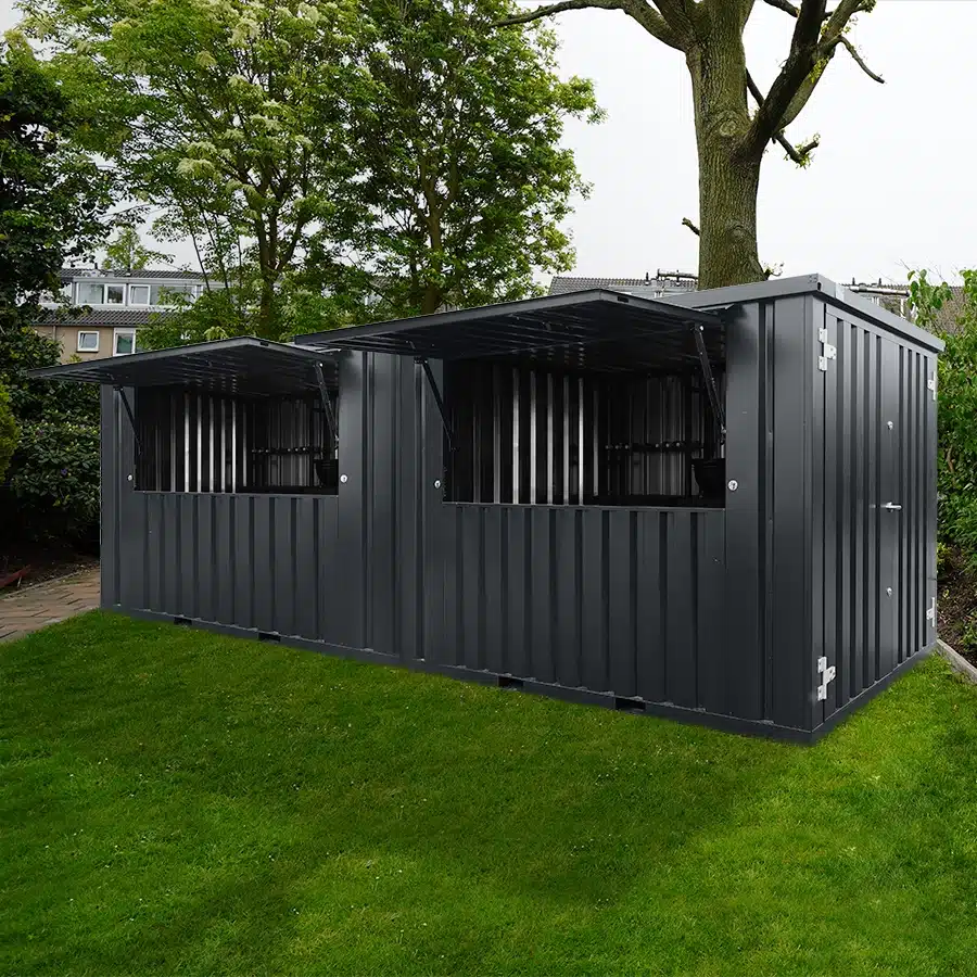 Container Bar Modulare XL 6x2m (20 Piedi) – Antracite - immagine 2