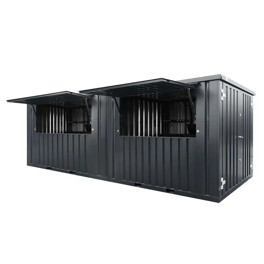 Container Bar Modulare XL 6x2m (20 Piedi) – Antracite