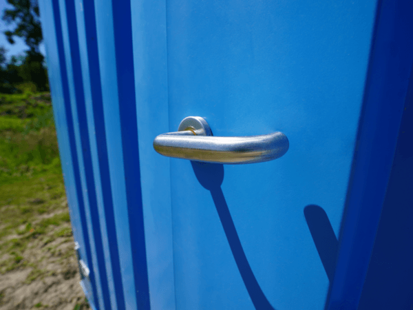 Container Bar Smontabile 3×2 Metri – Blu (RAL 5012) - immagine 7