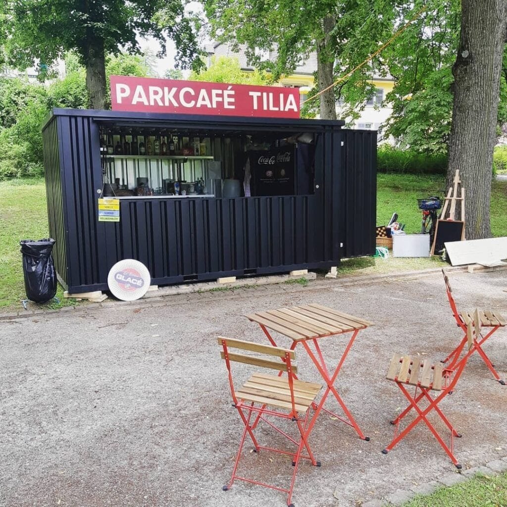 Container Bar Smontabile 4×2 Metri – Nero Intenso (RAL 9005) - immagine 2