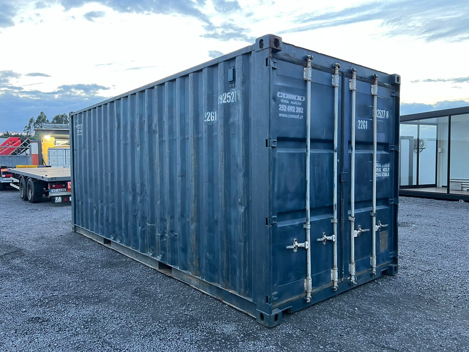 Container Marittimo 20 Piedi Standard – Usato (Azzurro) - immagine 2