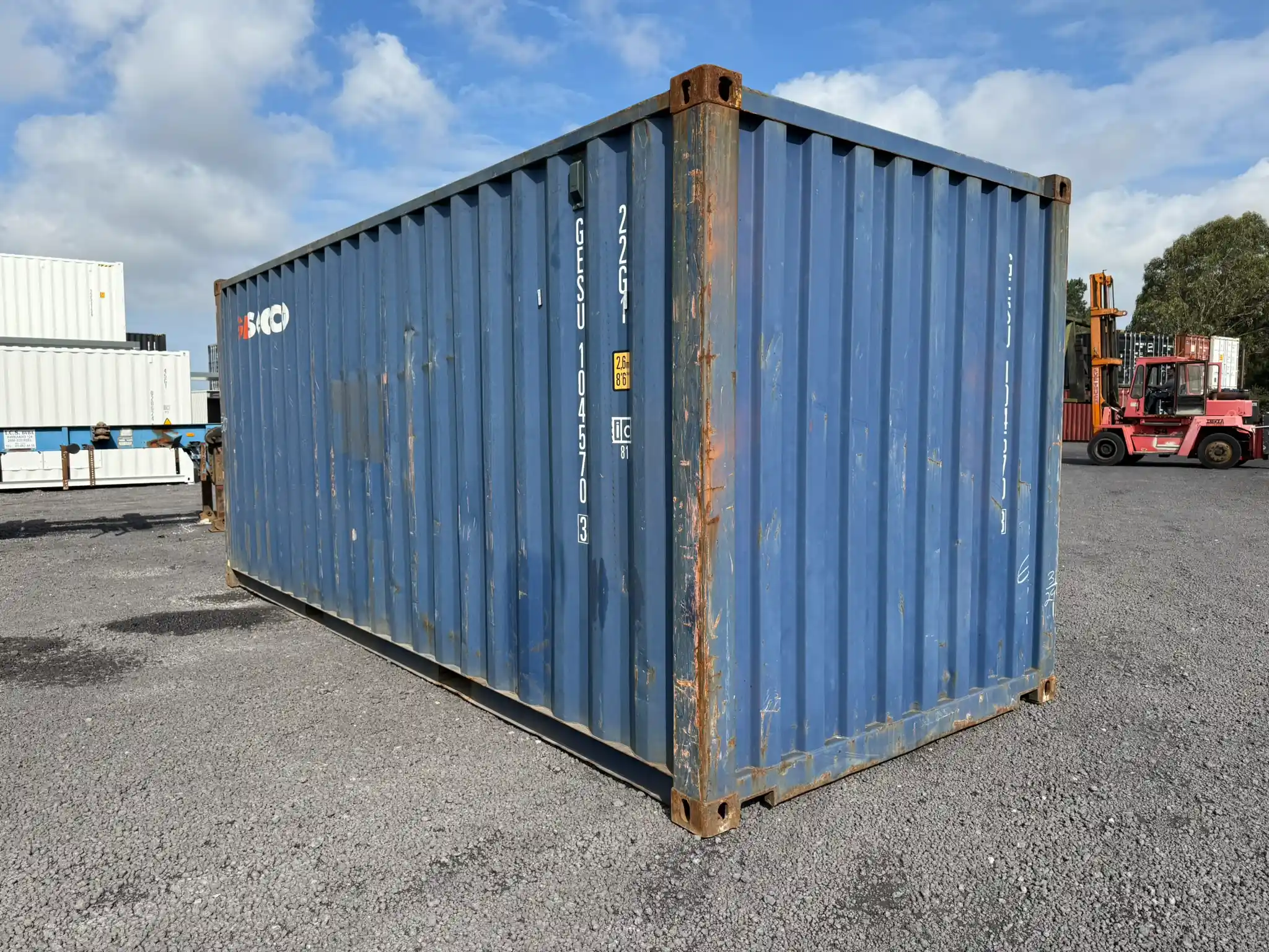 Container Marittimo 20 Piedi Usato – Rif. GESU104570 - immagine 3