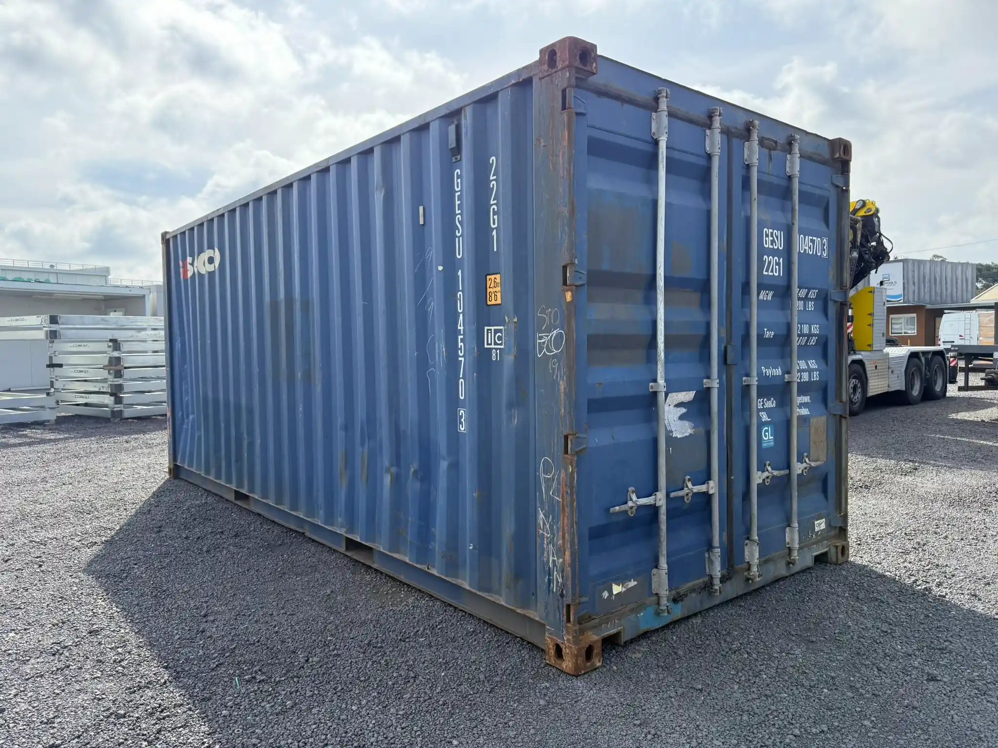 Container Marittimo 20 Piedi Usato – Rif. GESU104570