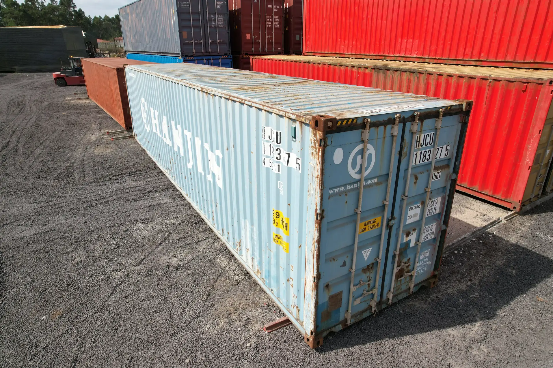 Contenitore High Cube 40 Piedi Usato – Grande Volume e Protezione Garantita
