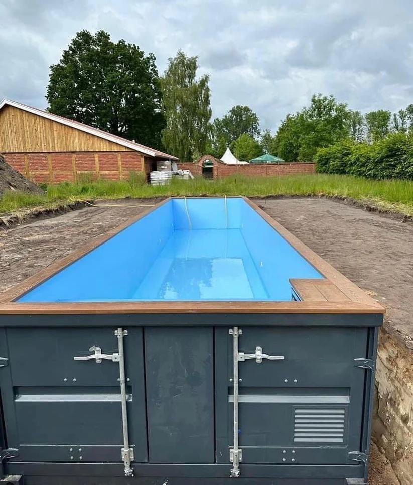 Piscina Container 40′ con Spa Idromassaggio Integrata - immagine 3